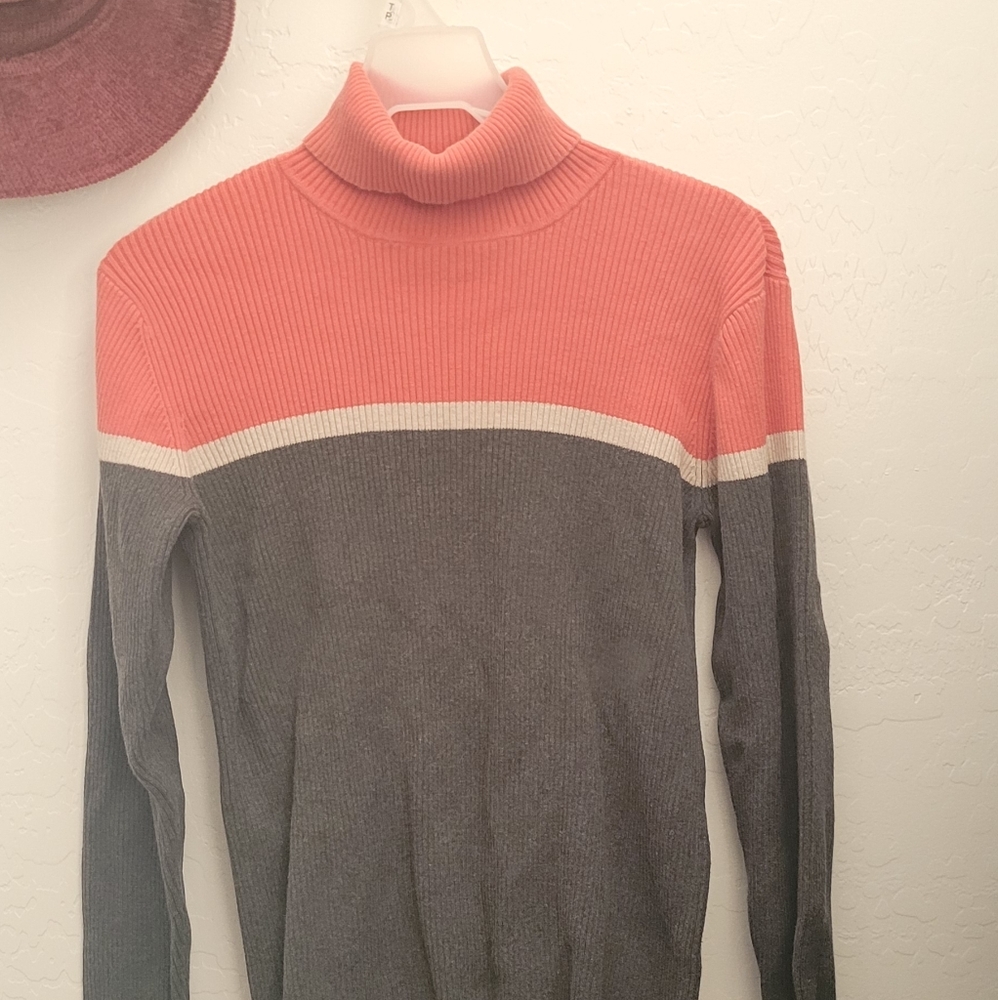 90s colorblock sweater